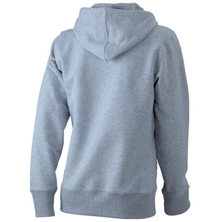 Dámska mikina (DAIBER Ladies' Hooded Sweat) > šedá (heather) > S