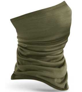 Unisex šatka (Beechfield Morf Merino) > zelená (military)