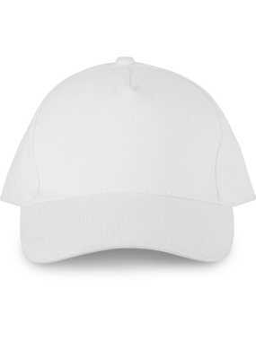 5 panelová šiltovka (K-UP 5 PANELS ORGANIC COTTON CAP) > biela