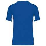 Unisex tričko (KARIBAN TIGER SHORT SLEEVE T-SHIRT) > modrá (royal) / biela > M