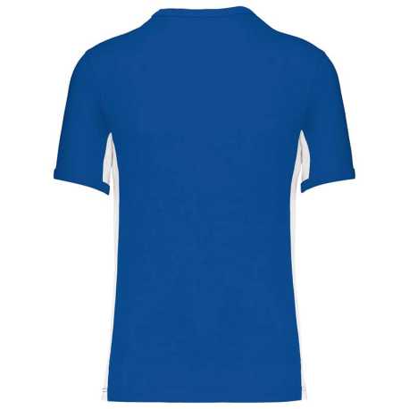Unisex tričko (KARIBAN TIGER SHORT SLEEVE T-SHIRT) > modrá (royal) / biela > M