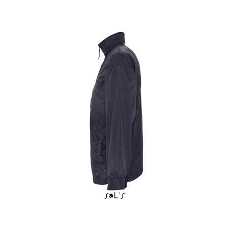Pánska vetrovka (SOLS JERSEY-LINED WATERPROOF MENS WINDBREAKER) > modrá (navy) > S