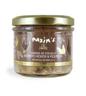 Poultry Terrine with Pesto and Piquillo Peppers - 90 g Maxim’s