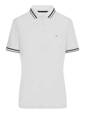 Dámska polokošeľa(J&N LADIES' POLO) > biela / čierna > M