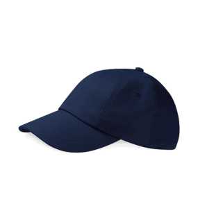 Unisex šiltovka (Beechfield Low Profile Heavy Cotton Drill Cap) > modrá (french navy)