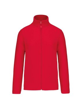 Pánska fleece bunda (FULL ZIP MICROFLEECE JACKET KARIBAN) > červená > M