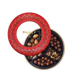 Round tin Chocolate Temptation  160 Maxim’s