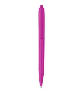 Recyklované plastové pero Gerald (čierna náplň) > ružová (fuchsia)