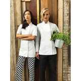 Dámske tričko (PREMIER WOMEN’S SHORT SLEEVE CHEF’S JACKET) > biela > XL