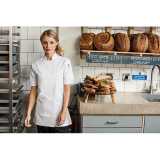 Dámske tričko (PREMIER WOMEN’S SHORT SLEEVE CHEF’S JACKET) > biela > XL