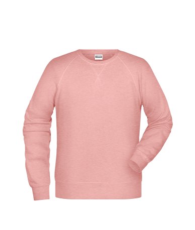Pánska mikina(DAIBER Mens Sweat) > ružová (rose melange) > XL