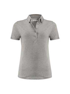 Dámska polokošeľa (James Harvest AMERICAN SUPREME POLO WOMAN) > šedá (melange) > 2XL