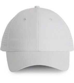 6 panelová šiltovka (K-UP PERFORATED PANEL CAP - 6PANELS) > biela