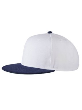6 panelová šiltovka > biela / navy