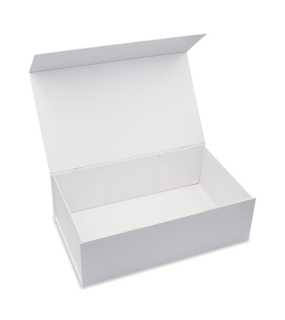 Veľká skladacia darčeková krabica  > biela