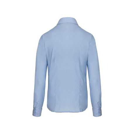 Dámska košeľa (KARIBAN LADIES LONG SLEEVE SHIRT) > modrá (oxford) > XS