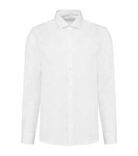 Pánska košeľa (MEN'S PINPOINT OXFORD LONG-SLEEVED SHIRT) > biela > L
