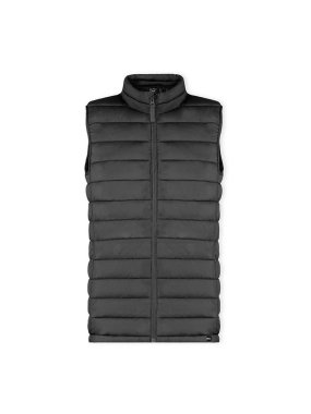 RPET zateplená vesta > čierna > L