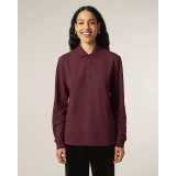 Unisex polokošeľa (STANLEY\STELLA Prepster 2.0 Long Sleeve) > červená (burgundy) > 2XS
