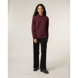 Unisex polokošeľa (STANLEY\STELLA Prepster 2.0 Long Sleeve) > červená (burgundy) > 2XS