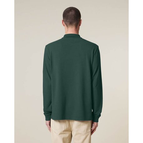Unisex polokošeľa (STANLEY\STELLA Prepster 2.0 Long Sleeve) > zelená (glazed) > 2XS