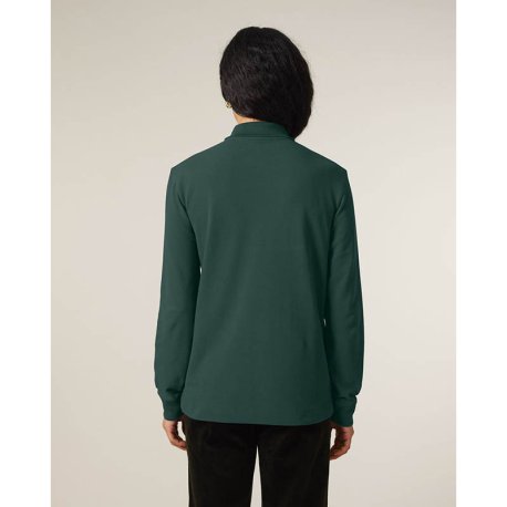 Unisex polokošeľa (STANLEY\STELLA Prepster 2.0 Long Sleeve) > zelená (glazed) > 2XS