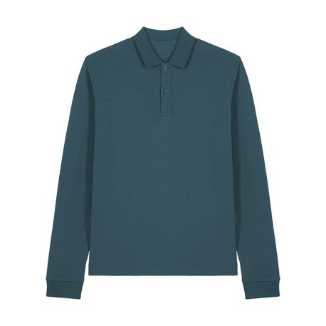 Unisex polokošeľa (STANLEY\STELLA Prepster 2.0 Long Sleeve) > zelená (stargazer) > 2XS