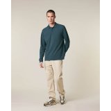 Unisex polokošeľa (STANLEY\STELLA Prepster 2.0 Long Sleeve) > zelená (stargazer) > 2XS