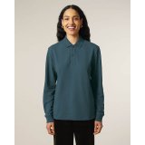 Unisex polokošeľa (STANLEY\STELLA Prepster 2.0 Long Sleeve) > zelená (stargazer) > 2XS