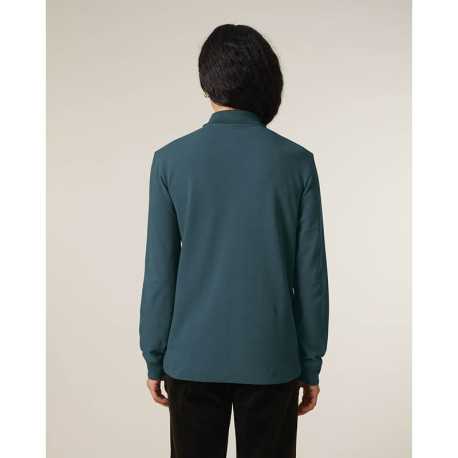 Unisex polokošeľa (STANLEY\STELLA Prepster 2.0 Long Sleeve) > zelená (stargazer) > 2XS