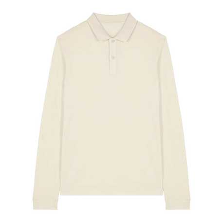Unisex polokošeľa (STANLEY\STELLA Prepster 2.0 Long Sleeve) > béžová (natural raw) > L