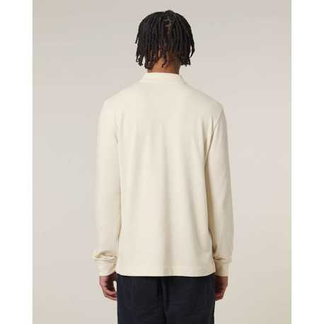 Unisex polokošeľa (STANLEY\STELLA Prepster 2.0 Long Sleeve) > béžová (natural raw) > L