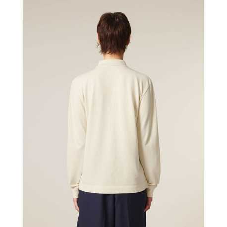 Unisex polokošeľa (STANLEY\STELLA Prepster 2.0 Long Sleeve) > béžová (natural raw) > L