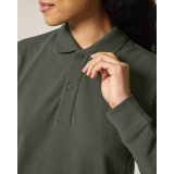 Unisex polokošeľa (STANLEY\STELLA Prepster 2.0 Long Sleeve) > hnedá (khaki) > 2XS