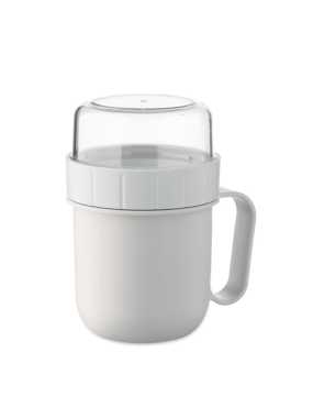 Cestovný hrnček z PP 450 ml > biela