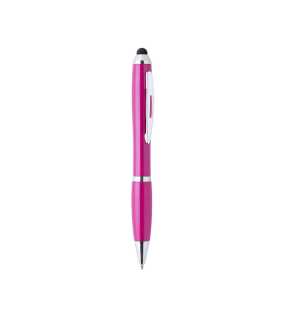Plastové guľôčkové pero > ružová (fuchsia)