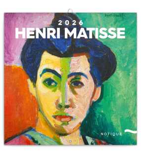 Nástenný kalendár (Henri Matisse 2026) - 30 x 30 x 1 cm