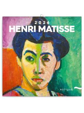 Nástenný kalendár (Henri Matisse 2026) - 30 x 30 x 1 cm