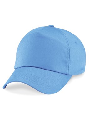 5 panelová unisex šiltovka (Beechfield Original 5 Panel Cap) > modrá (sky)