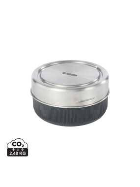 Sklenená miska na jedlo 750ml Black+Blum > strieborná