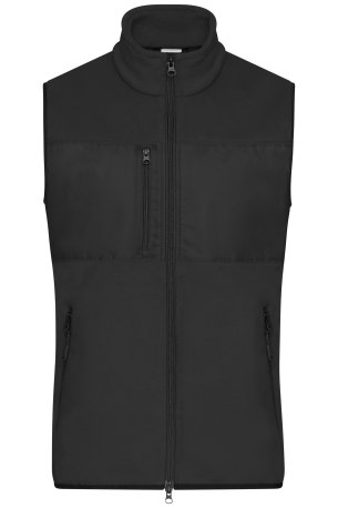 Pánska vesta (DAIBER Men's Fleece Vest) > čierna / čierna > S