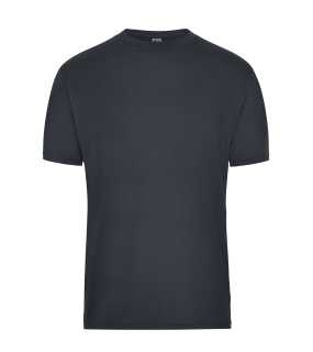 Pánske tričko (JN Mens BIO Workwear T-Shirt SOLID) > šedá (carbon) > M