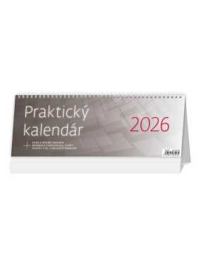 Stolový kalendár (Praktický kalendár OFFICE 2026) - 33,6 x 15,6 cm