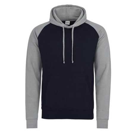Pánska mikina (ALL WE DO IS BASEBALL HOODIE)>modrá(oxfordnavy)/šedá(heathergrey)>S
