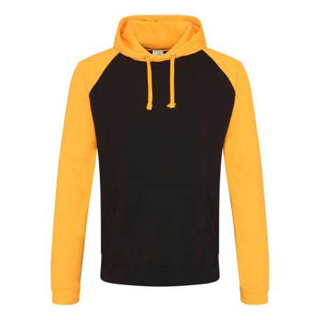 Pánska mikina (ALL WE DO IS BASEBALL HOODIE) > čierna (jet) / zlatá > L