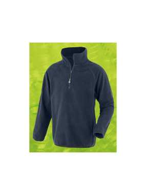 Detská mikina (RESULT Recycled Junior Recycled Microfleece Top) > modrá (navy) > M