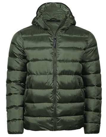 Unisex bunda (Tee Jays Lite Hooded Jacket) > zelená (deep) > 3XL