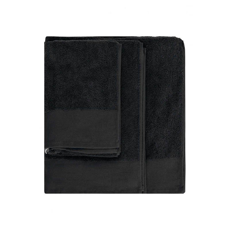Osuška (Kariban ORGANIC BATH TOWEL) > čierna