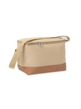 Chladiaca taška 600D RPET > hnedá (khaki)