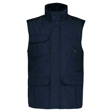 Unisex pracovná vesta (KARIBAN WORKER BODYWARMER) > modrá (navy) > 2XL